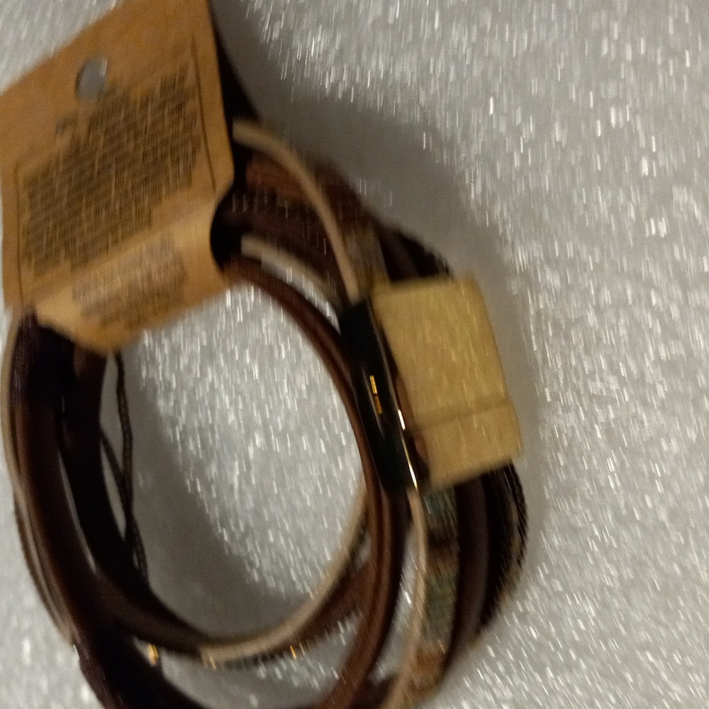 Iron Orchid Studio Brown Leather Bracelet - Picture 3 of 4